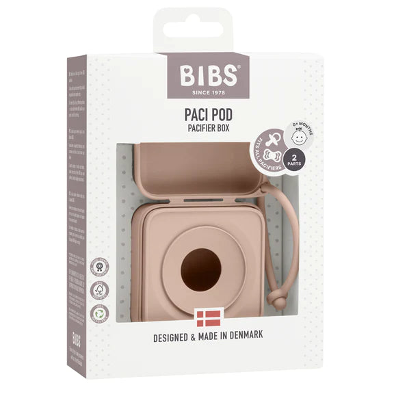 BIBS Pacifier Box - Blush