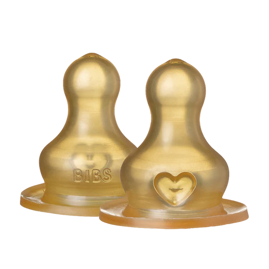 BIBS Bottle Nipple 2 Pack - Medium Flow