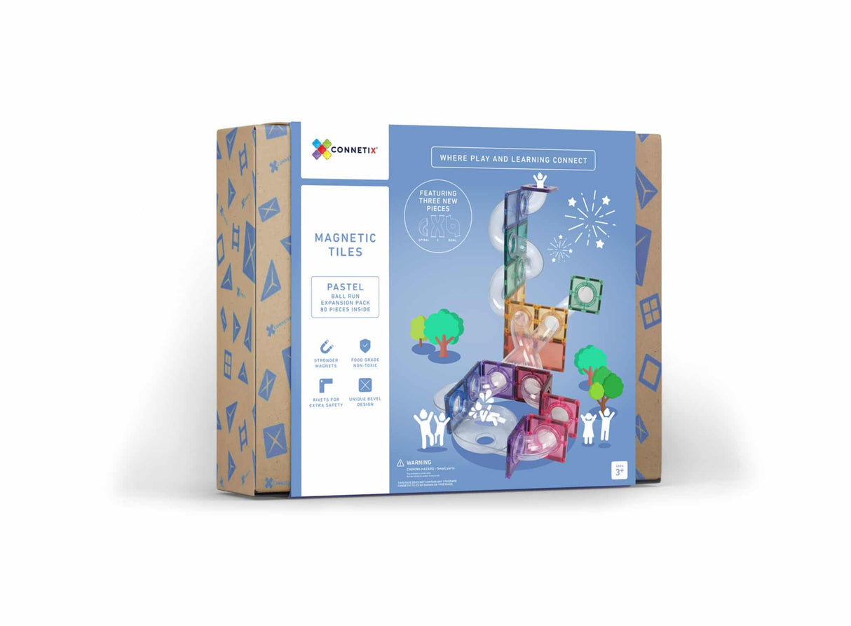 Connetix Pastel Ball Run Expansion Pack