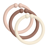 Bibs Loops Baby - Blush/Woodchuck/Ivory