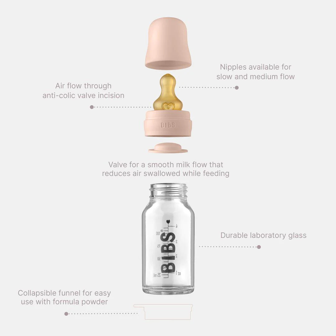 Bibs Baby Bottle - Baby Blue 225ml