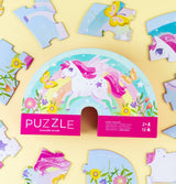 Crocodile Creek Mini Puzzle 12pc - Sweet Unicorn