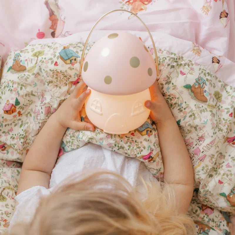 Little Belle Fairy Lantern - Pink + Rose Gold