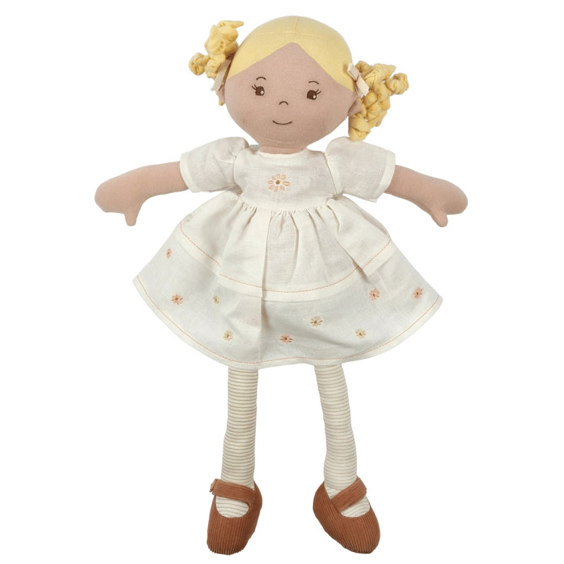 Tikiri Bonikka Priscy Linen Doll with Blonde Hair