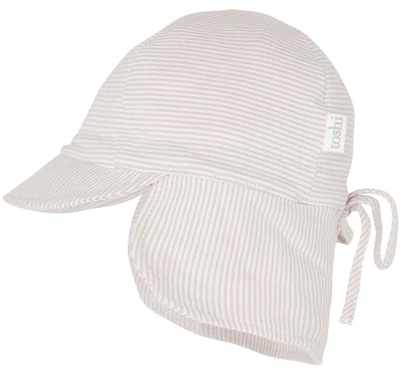 Toshi Baby Flap Cap - Peanut