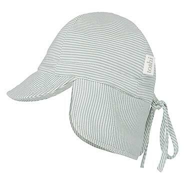 Toshi Baby Flap Cap - Sage