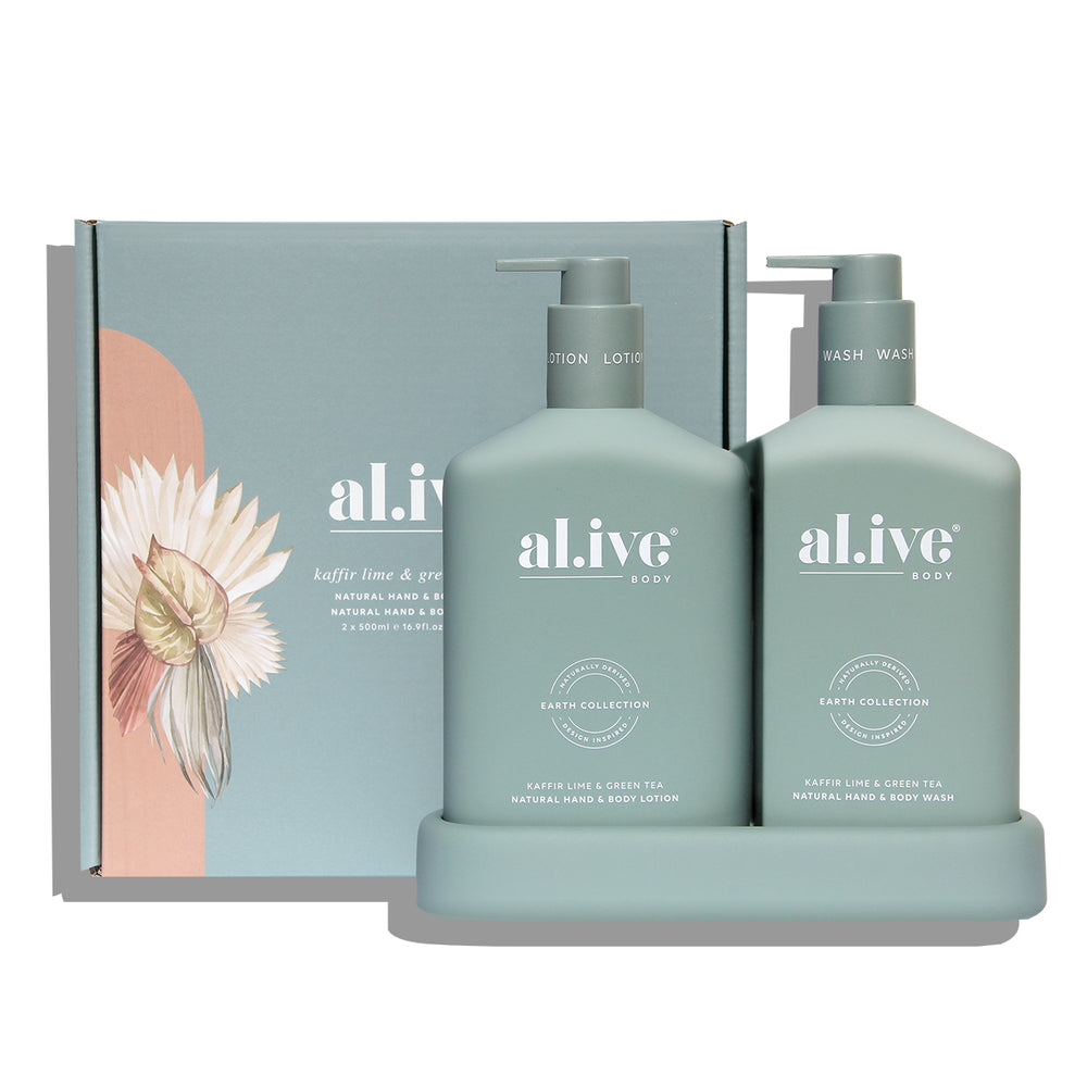 al.ive Body Duo - Kaffir Lime + Green Tea