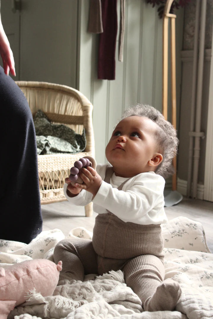 Silly Silas Footed Tights - Peanut Blend