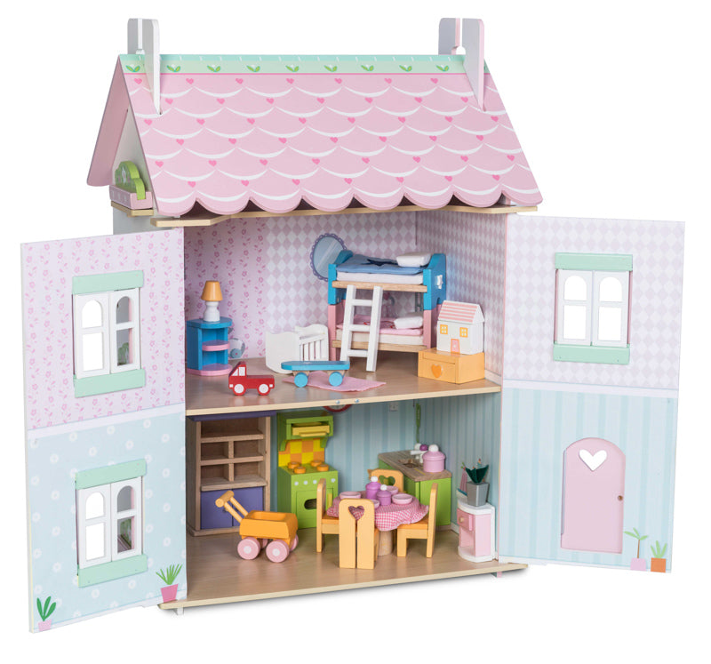 Le Toy Van - Daisylane Sweetheart Furnished Dollhouse