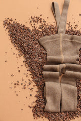 Silly Silas Footless Tights - Cocoa Blend