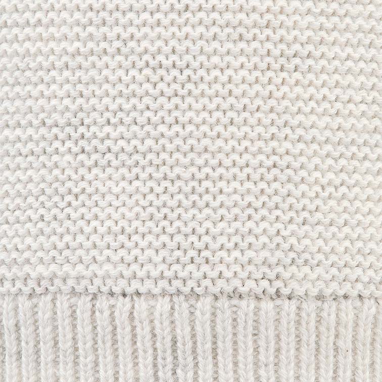 Toshi Snowy Beanie - Pebble