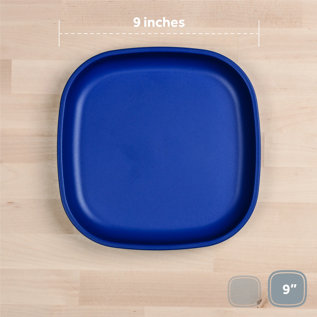 Re-Play Large Plate - Navy