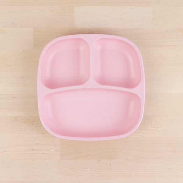 Re-Play Divided Plate - Ice Pink