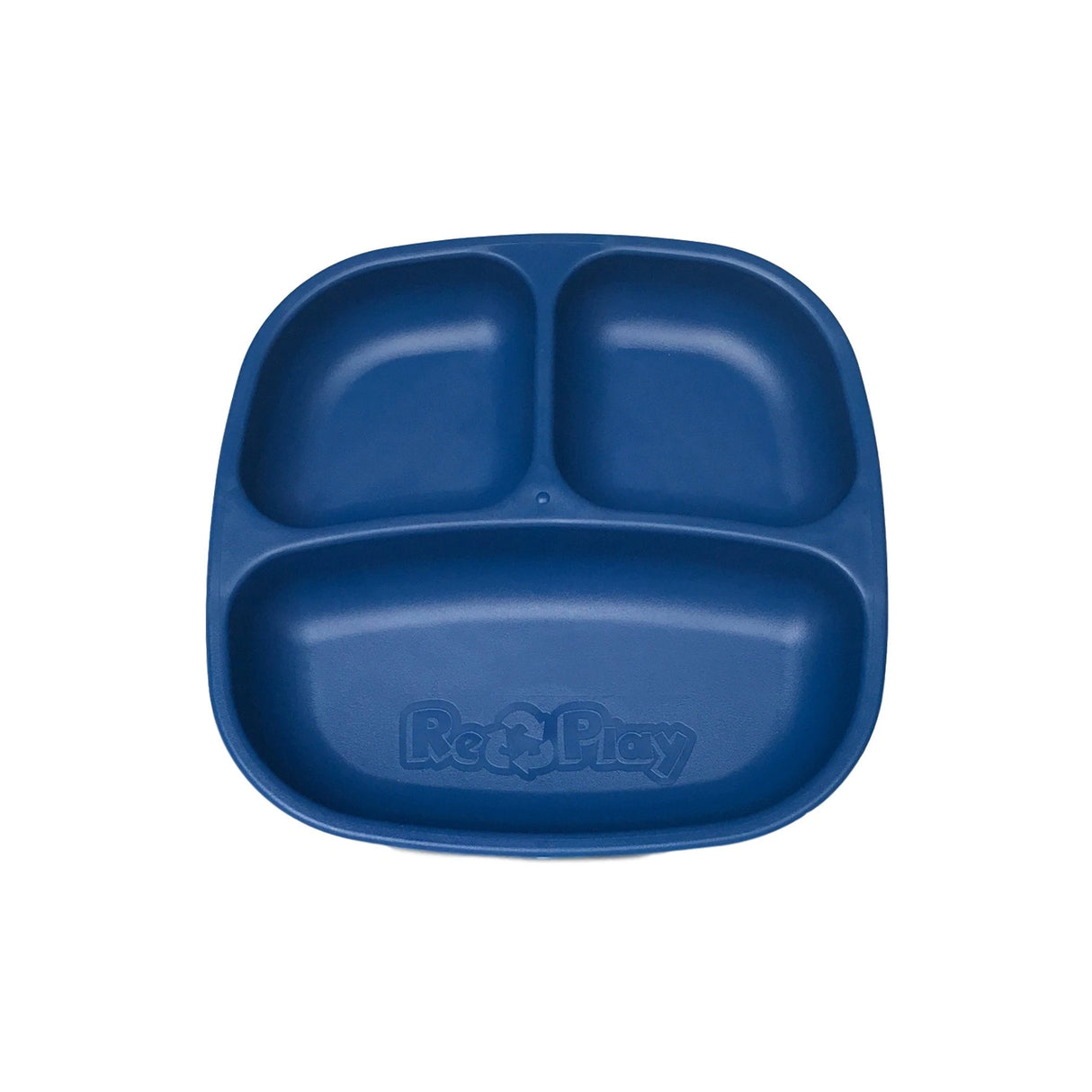Re-Play Divided Plate - Navy
