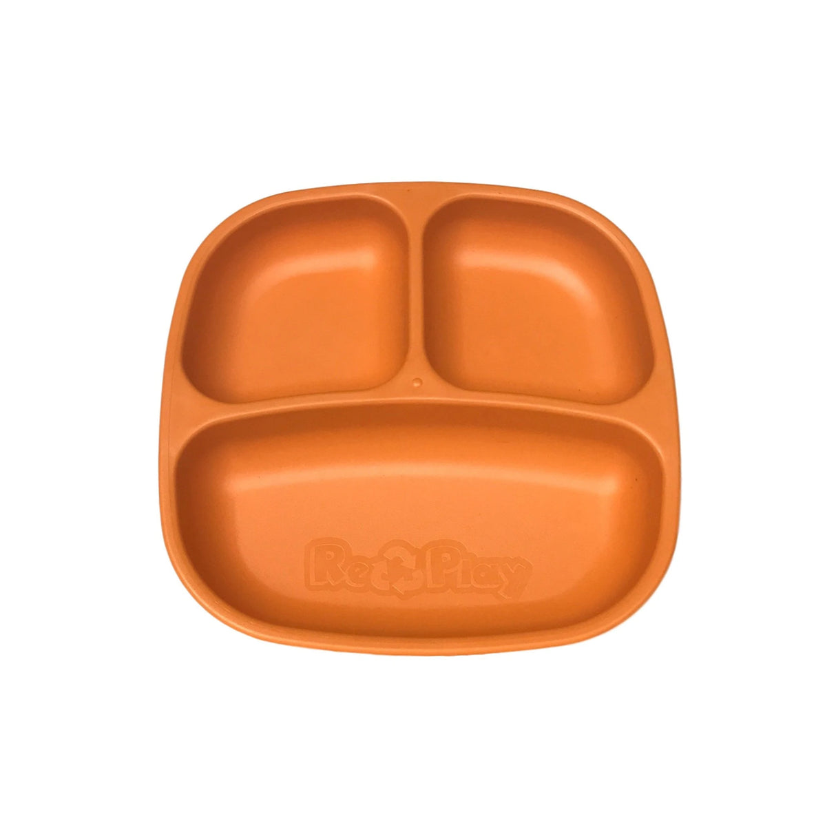 Re-Play Divided Plate - Orange