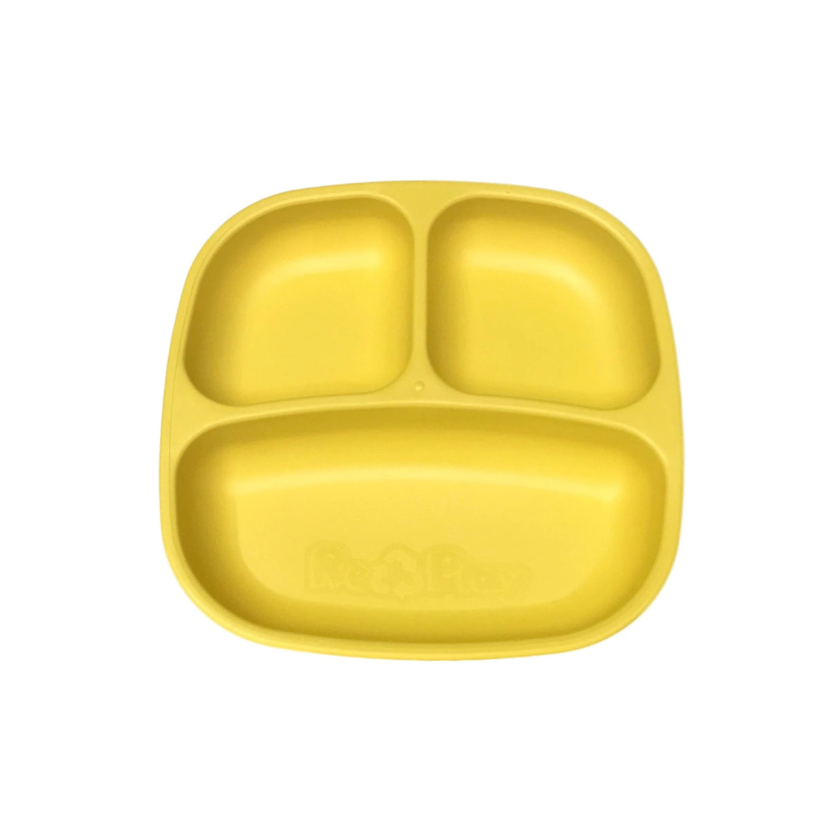Re-Play Divided Plate - Yellow