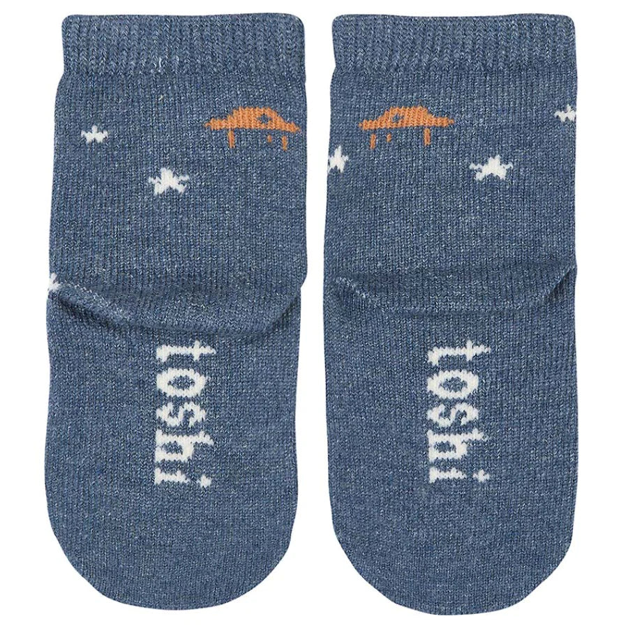 Toshi Organic Ankle Socks - Space Race
