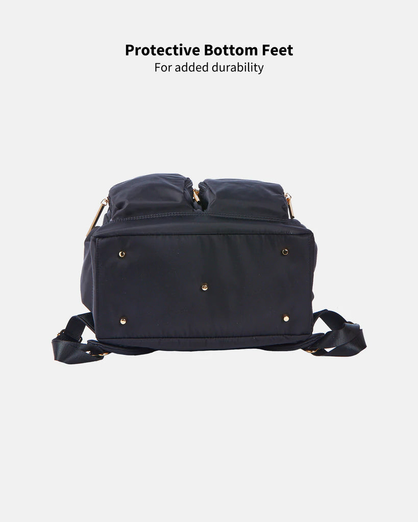 OiOi Nylon Nappy Backpack - Black