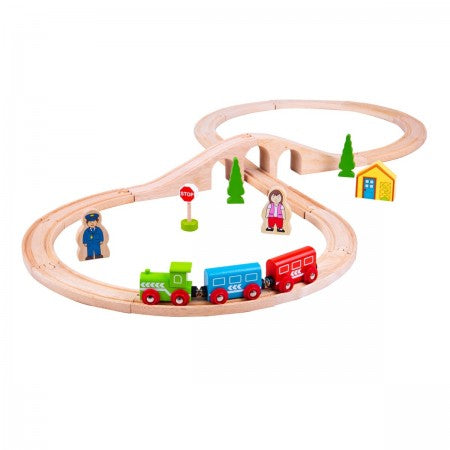 Bigjigs Rail - Figure of 8 Train Set
