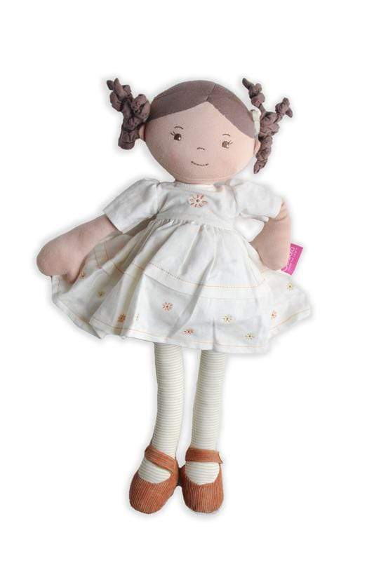 Bonikka Doll Cecilia Linen Doll with Brown Hair