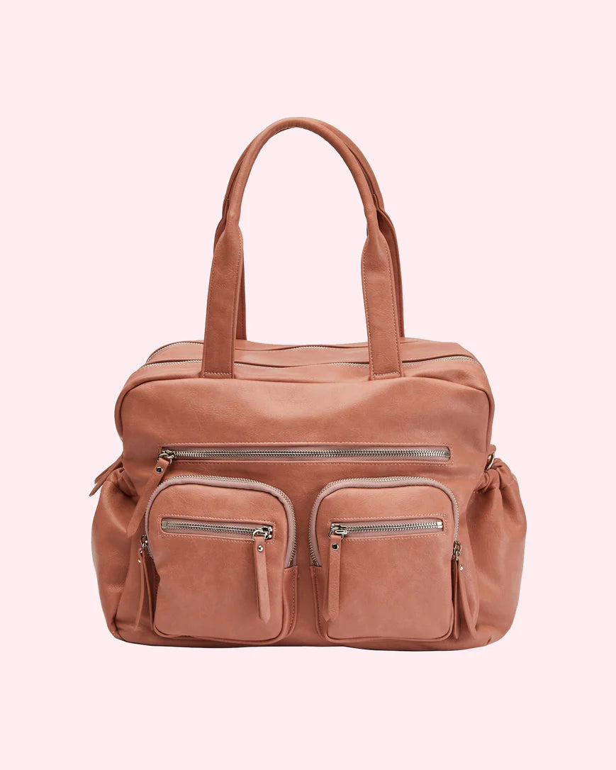 OiOi Baby Nappy Bag / Carry All - Dusty Rose