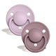 Bibs De Lux Pacifier / Silicone - Dusky Lilac + Heather