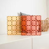 Connetix Base Plates - Peach + Lemon