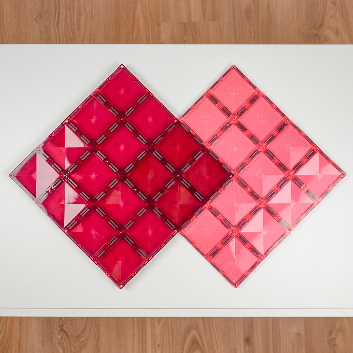 Connetix Base Plates - Pink + Berry