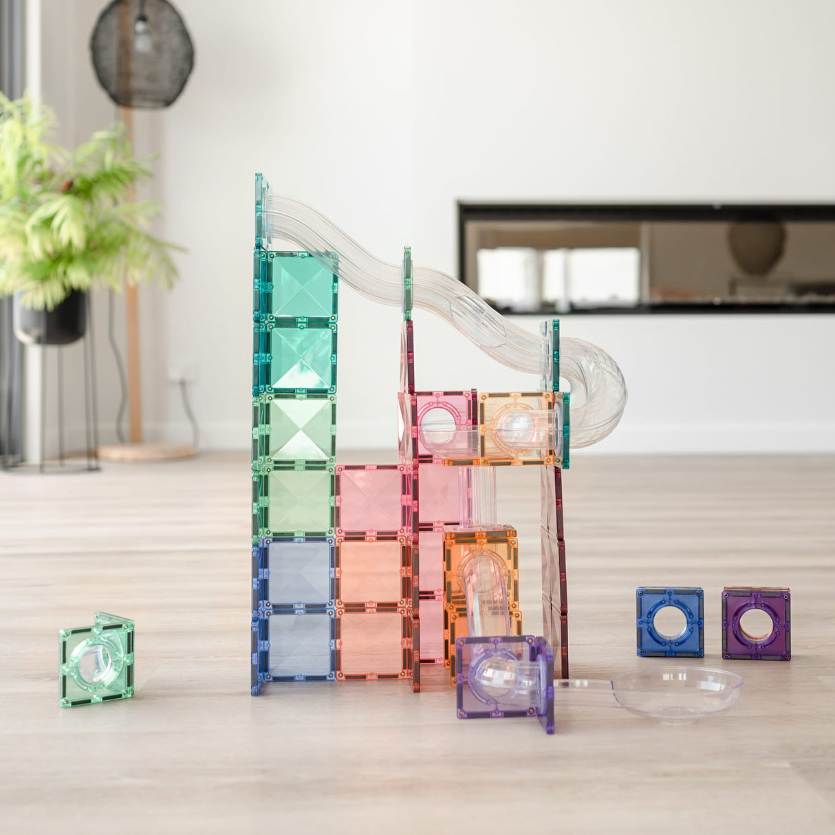 Connetix Pastel Ball Run Expansion Pack