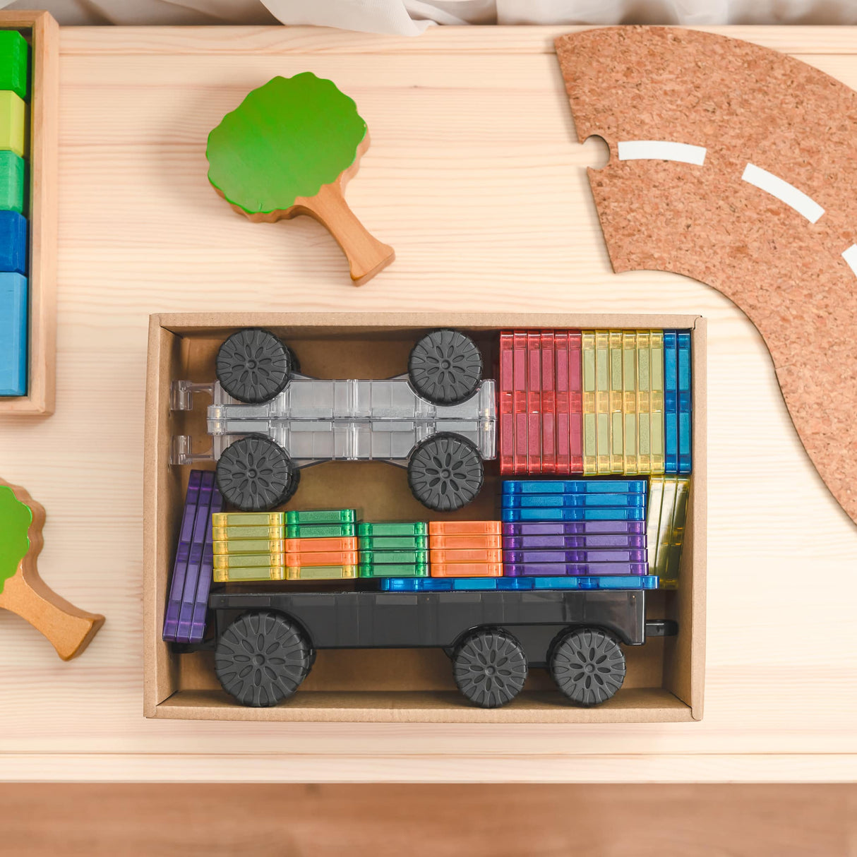Connetix Rainbow Transport Pack