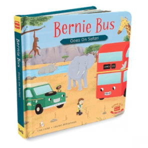 Indigo Jamm Childrens Book Bernie Bus Goes on Safari