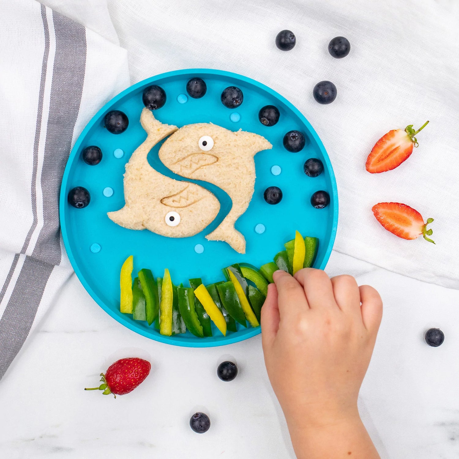 Lunch Punch Sandwich Cutters - Sharks