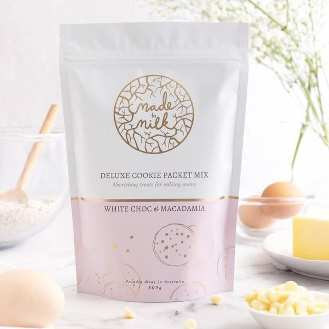 Made to Milk Lactation Cookies Made to Milk - Lactation Cookie Mix / White Choc & Macadamia Nut