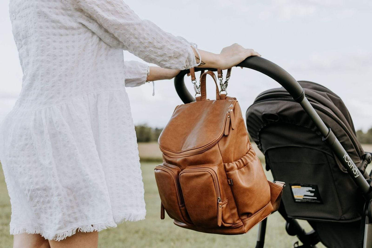 OiOi Nappy Bag OiOi Nappy Backpack - Tan