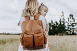 OiOi Nappy Bag OiOi Nappy Backpack - Tan