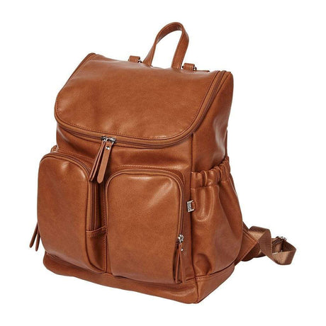 OiOi Nappy Bag OiOi Nappy Backpack - Tan  - Raspberry Lane Baby & Kids