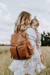 OiOi Nappy Bag OiOi Nappy Backpack - Tan
