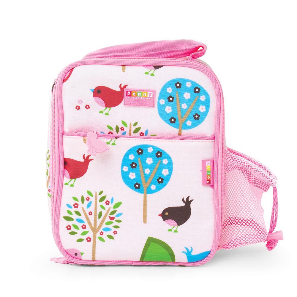 Raspberry Lane Boutique Bento Cooler Bag With Pocket - Chirpy Bird