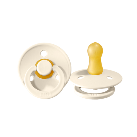 Raspberry Lane Boutique BIBS Dummies - 2 Pack - Ivory