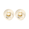 Raspberry Lane Boutique BIBS Dummies - 2 Pack - Ivory