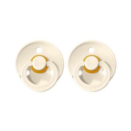 Raspberry Lane Boutique BIBS Dummies - 2 Pack - Ivory