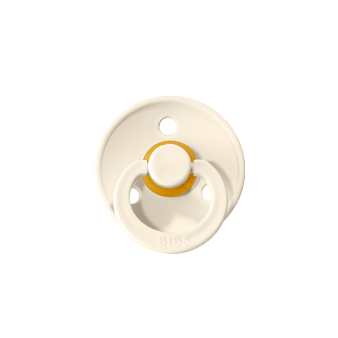 Raspberry Lane Boutique BIBS Dummies - 2 Pack - Ivory