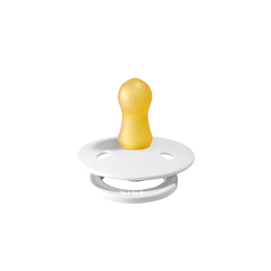 Raspberry Lane Boutique BIBS Dummies - 2 Pack - White