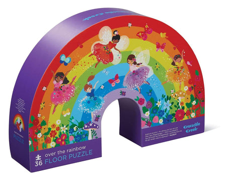 Raspberry Lane Boutique Classic Rainbow Floor Puzzle - 36pc