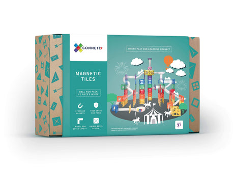 Raspberry Lane Boutique Connetix - 92 Piece Ball Run (PRE-ORDER)
