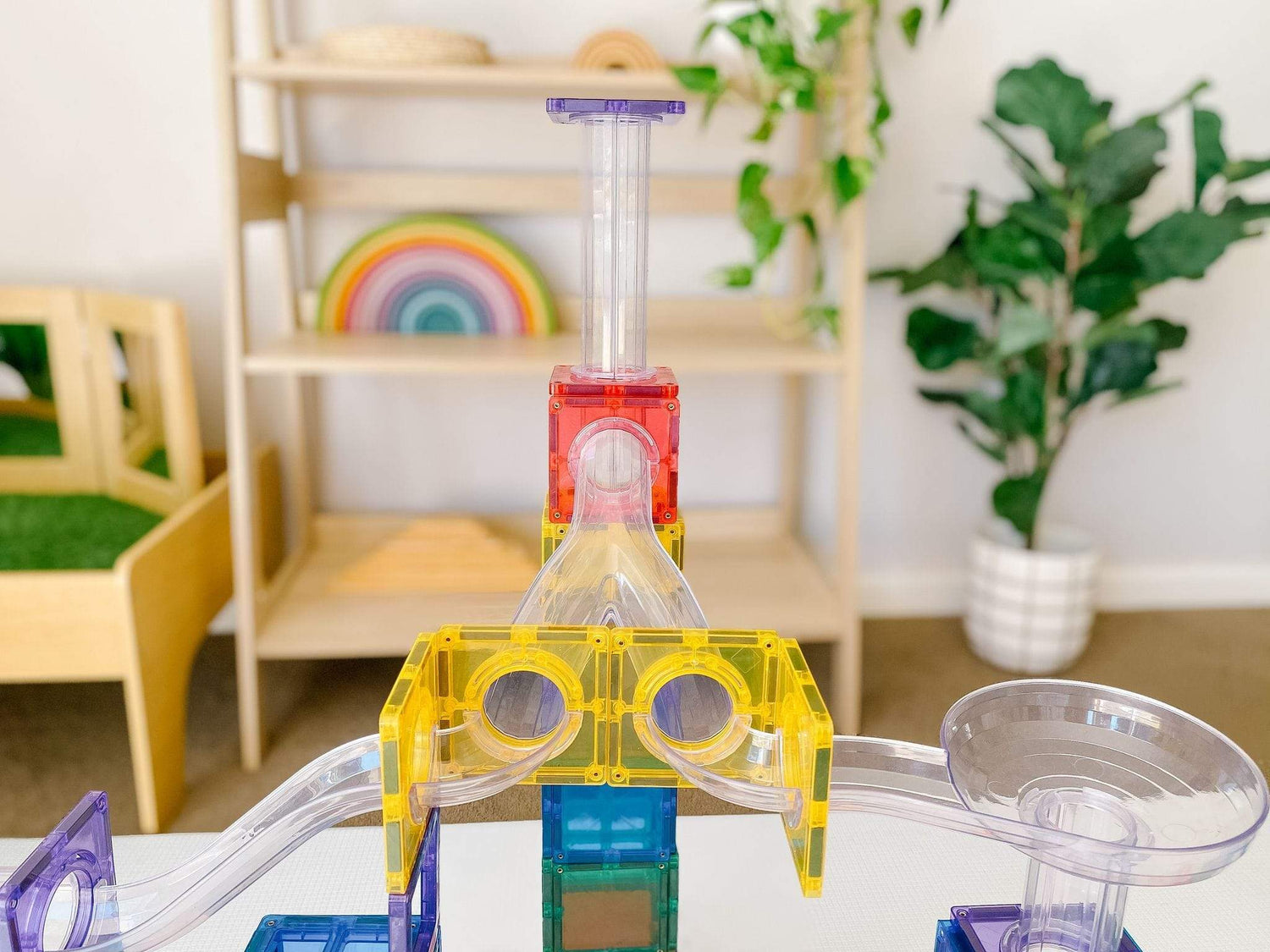 Raspberry Lane Boutique Connetix - 92 Piece Ball Run (PRE-ORDER)