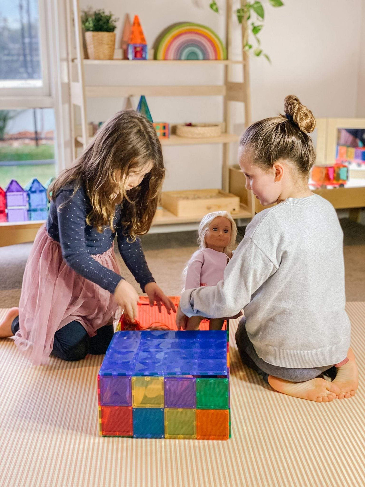 Raspberry Lane Boutique Connetix Tiles - 2 Piece Base Plate Set (Pre-Order)