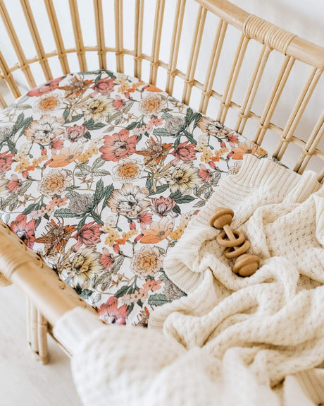 Raspberry Lane Boutique Cream Diamond Knit Baby Blanket