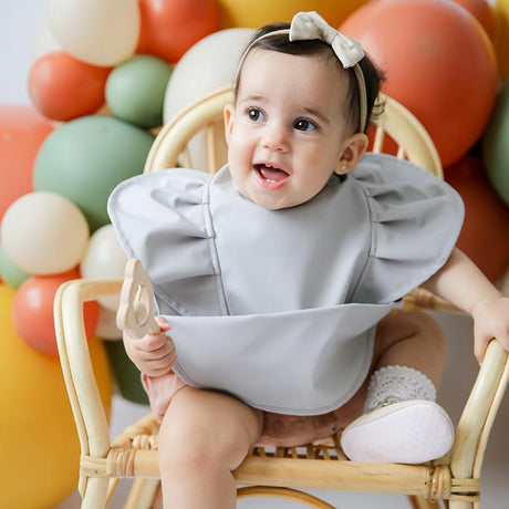 Raspberry Lane Boutique Dove Snuggle Bib Waterproof