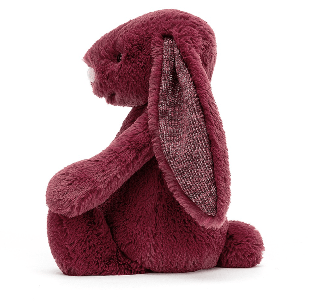 Raspberry Lane Boutique Jellycat Bashful Bunny Cassis - Small